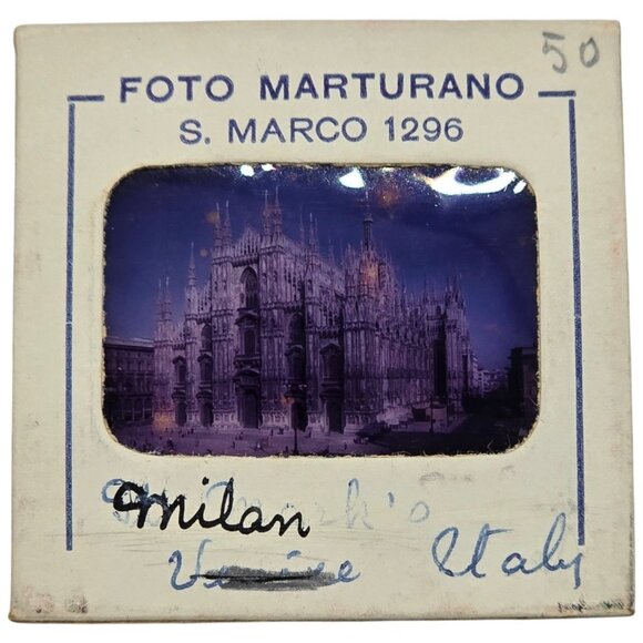 Vintage Scherer 100+ 35mm Travel Slides Italy Europe 1950s Photo Collection Lot - Picture 7 of 9